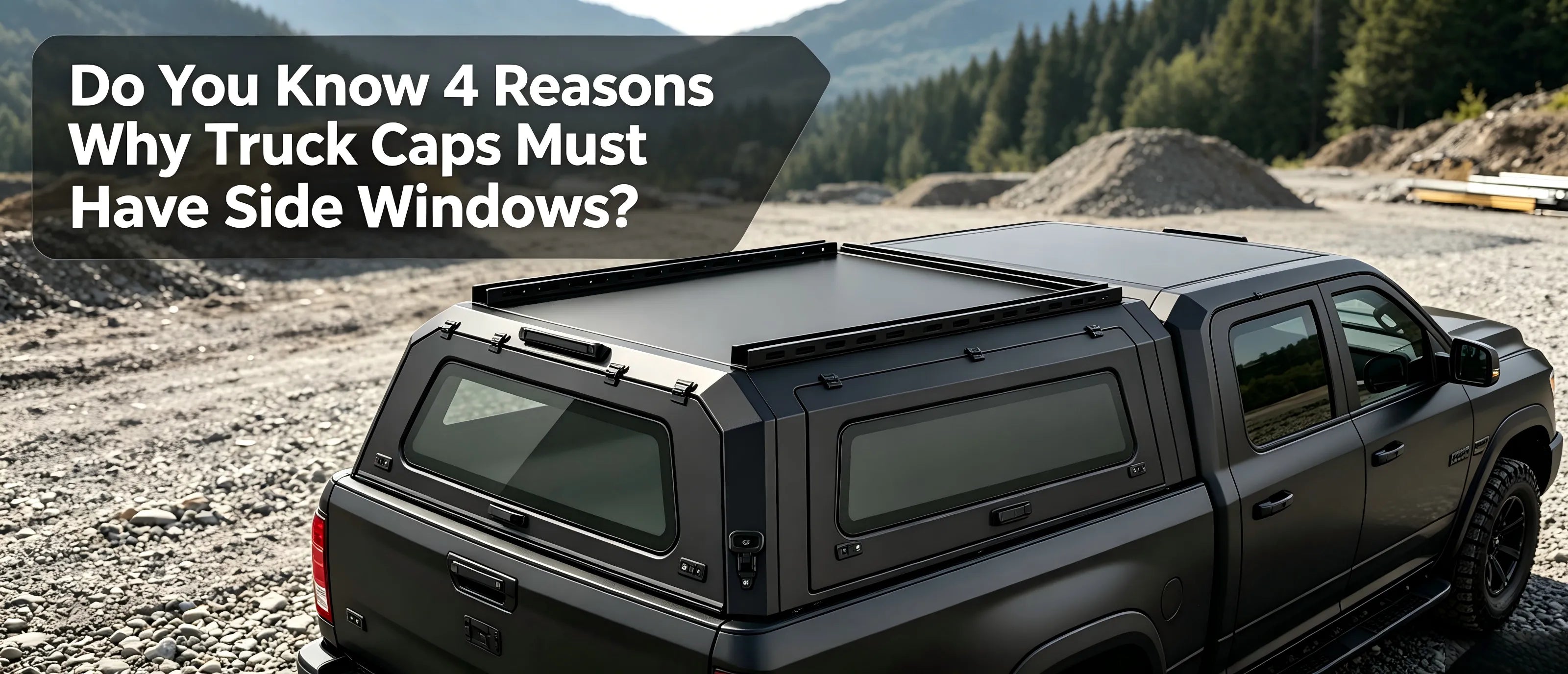 Do You Know 4 Reasons Why Truck Caps Must Have Side Windows?