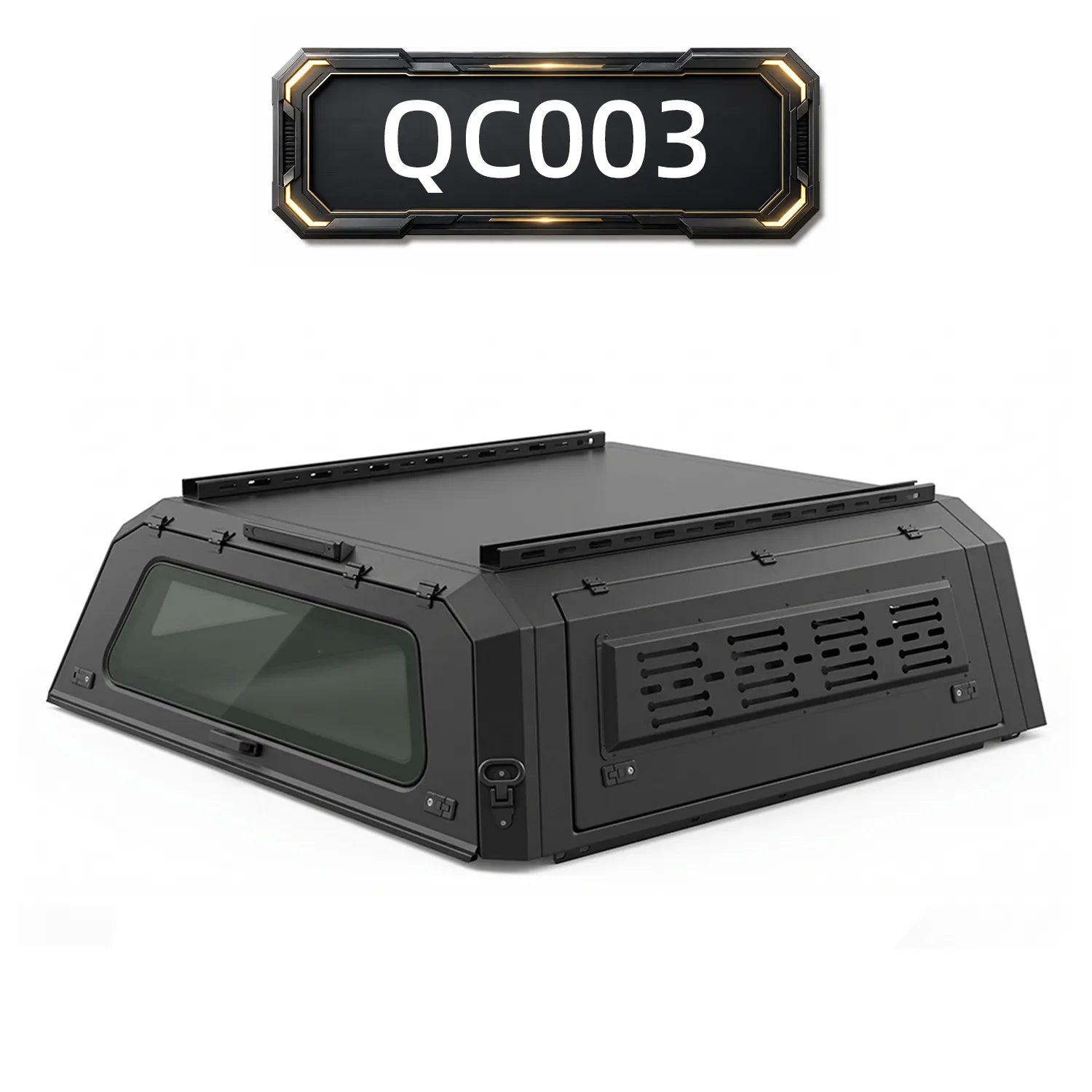 Strip Side Panel Sun Shade Truck Cap QC003