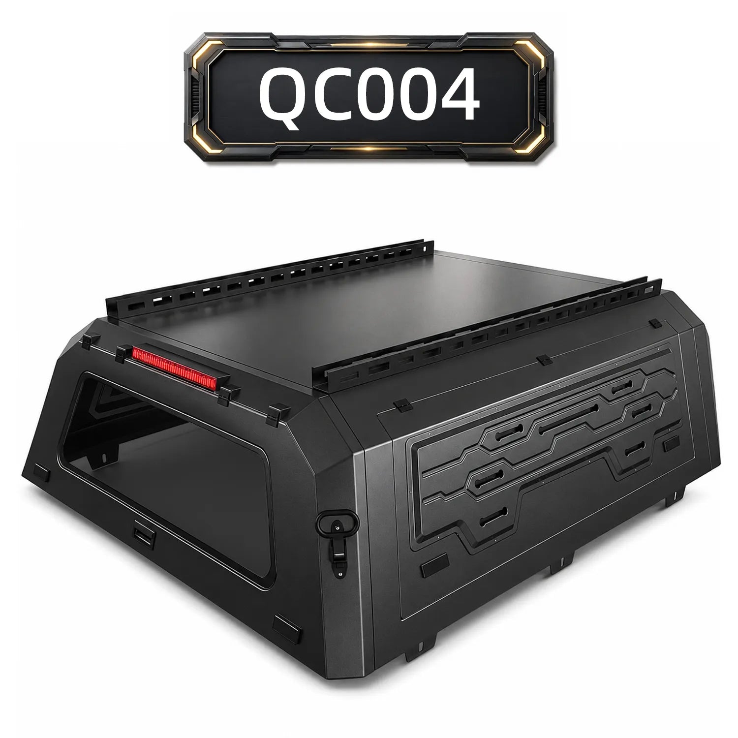 Curved Side Panel UV Block Truck Cap QC004