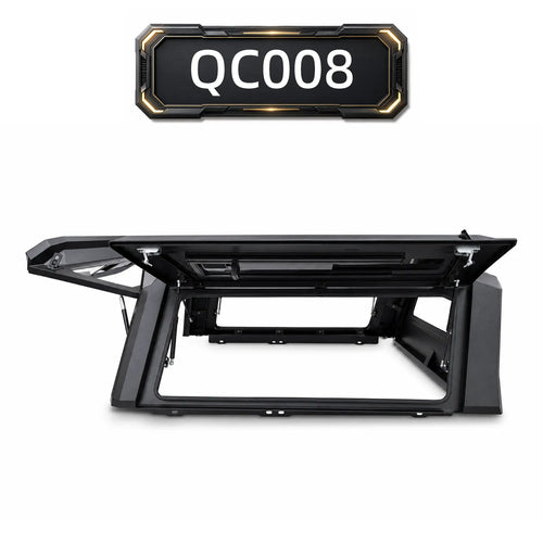 Dual Side Doors with Hydraulic Struts Pickup Truck Cap QC008