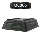 Sliding Side Glass Sun Protection Truck Cap QC006