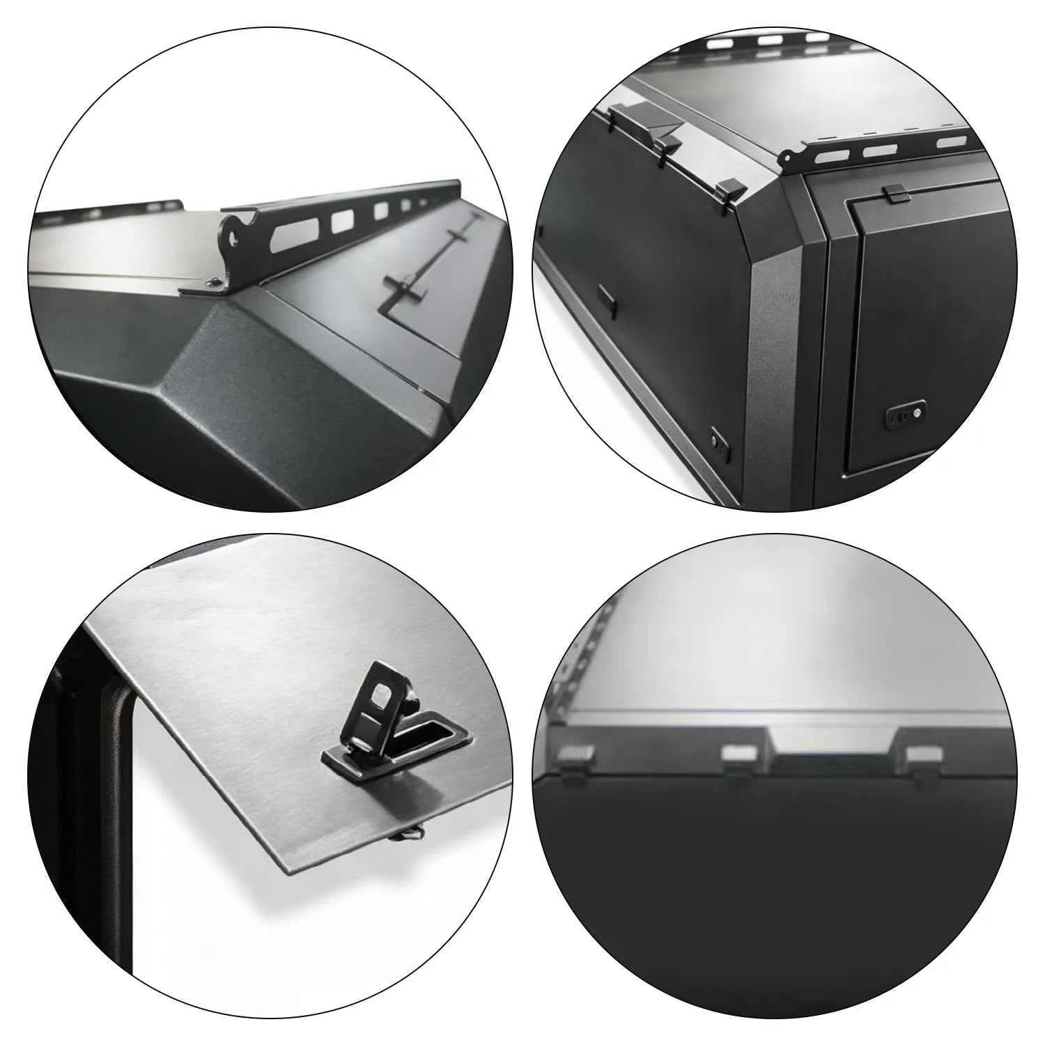 Solid Panel Sun Shade Truck Cap QC001