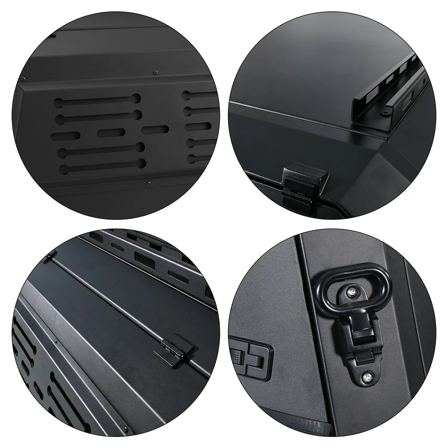 Strip Side Panel Sun Shade Truck Cap QC003