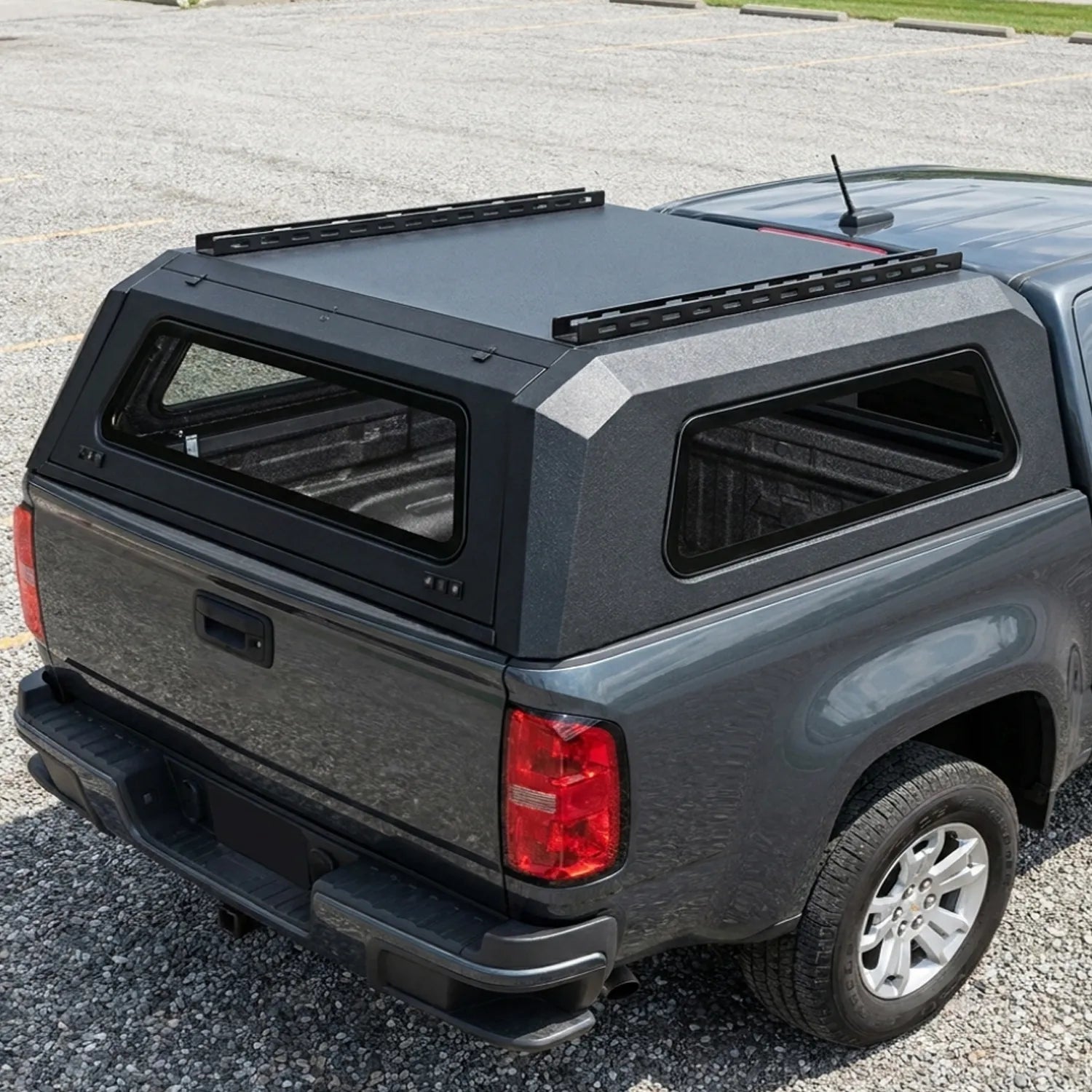 Full Tempered Glass Sun Shade Truck Cap QC005